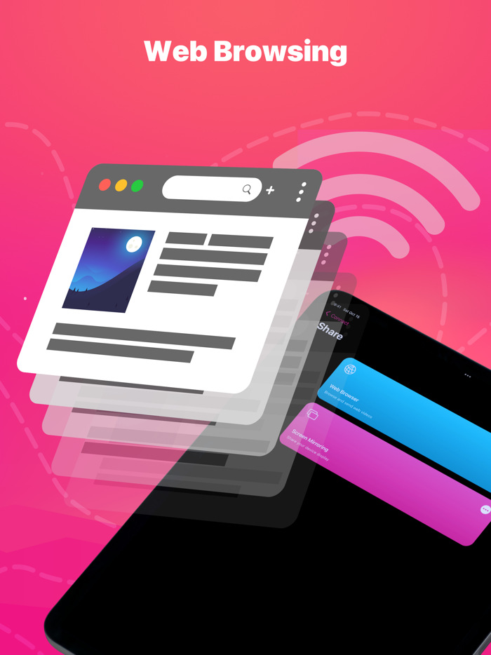 Screen Mirroring・Cast・Mirror