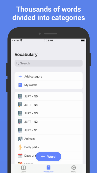 Learn Japanese: Kana & Kanji Screenshot