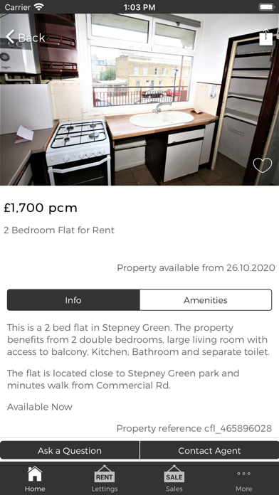 City Fox Estate Agents Screenshot