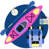 water sports variety icon