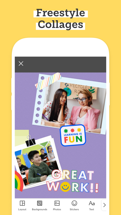 PicCollage EDU Collage Maker Screenshot