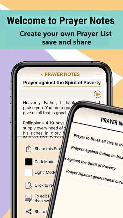 Prayer Notes FV Screenshot
