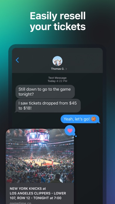 Gametime - Last Minute Tickets Screenshot