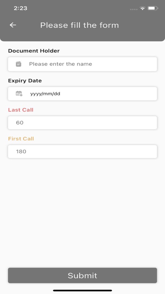 #2. Stone Expiry Reminder (iOS) 由: rami hussein
