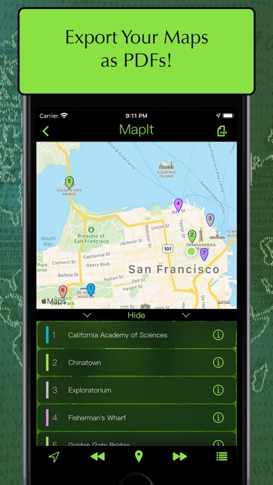 MapIt - Map Multiple Locations Screenshot