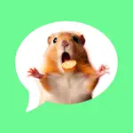 Message Stickers : Hamster App Cancel
