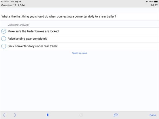 Pennsylvania CDL Test Prep iPad screenshot 4 - Education app
