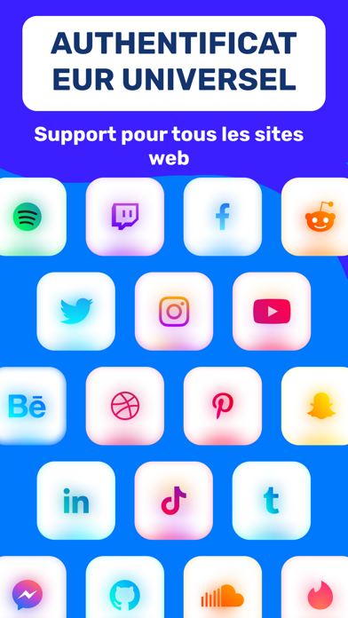 Screenshot #1 pour Authenticator App 2FA