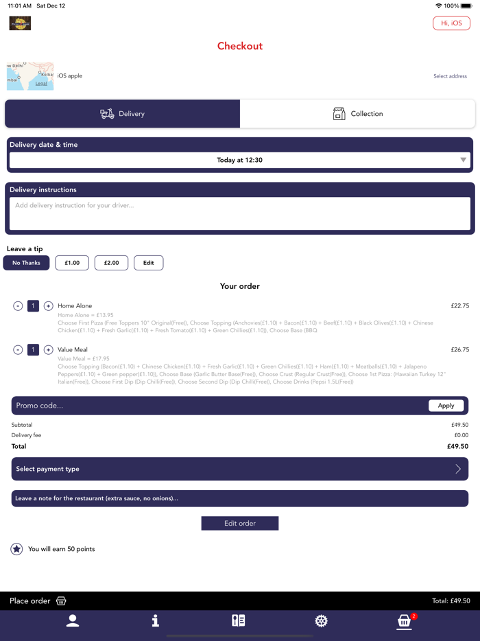 Pizza 2 Night Welling