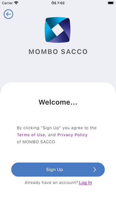 MOMBO- A Digital SACCO Screenshot