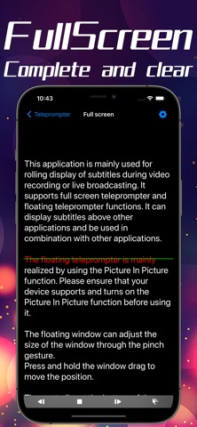 Teleprompter - Floating windowのおすすめ画像2