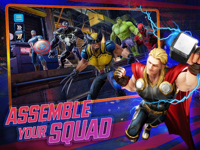 Marvel Strike Force Mobile Game Releases Falcon Avengers Update