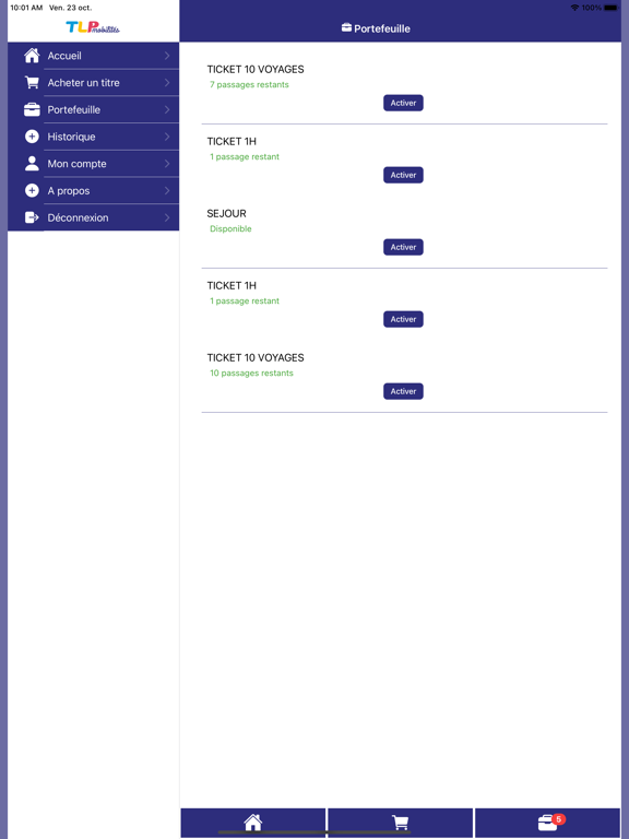 Screenshot #5 pour M-Ticket TLP Mobilités