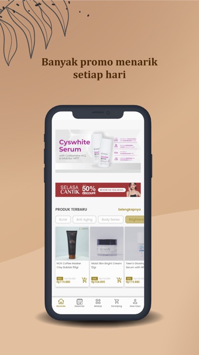Natasha Skincare Screenshot