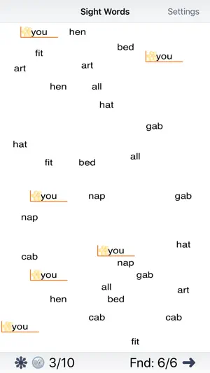Learning Sight Words screenshot 3