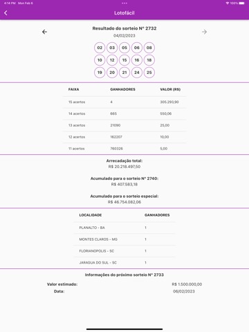 Loterias - Resultadosのおすすめ画像2