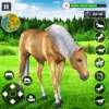 Virtual Wild Horse Racing Game icon