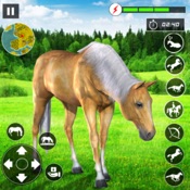 Virtual Wild Horse Racing Game