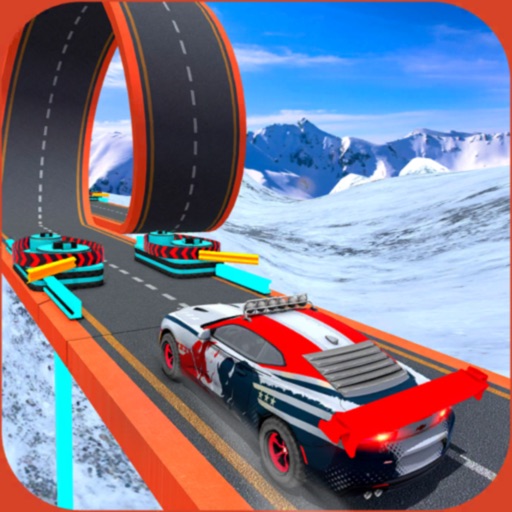 Ramp Car Stunt Racing Game 3D iOS App