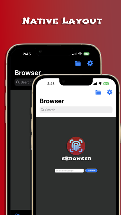 Private Browser, Fast eBrowser Screenshot