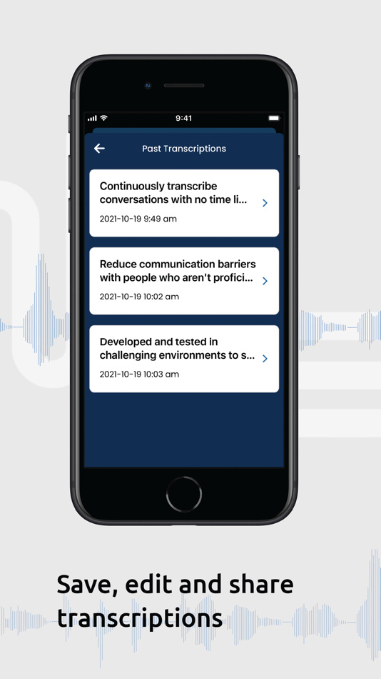 #4. NALscribe: live captions (iOS) 由: National Acoustic Laboratories