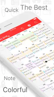 awesome calendar 2 iphone screenshot 2