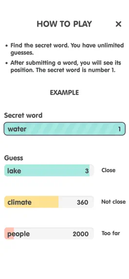 Game screenshot Contexto: Popular Words Game mod apk