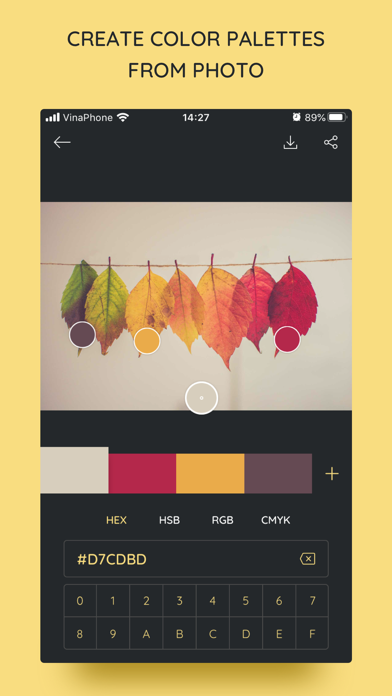 Screenshot #3 pour iPalettes - Color palettes