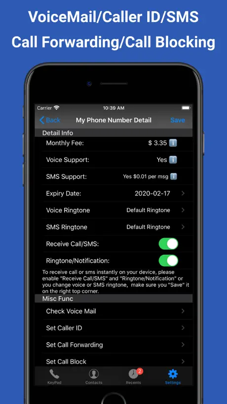 TalkTT - Call/SMS/Numbers/eSIM