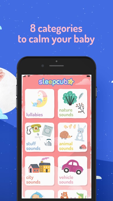 Baby White Noise - SleepCub Screenshot