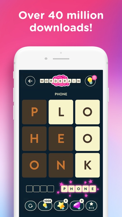 WordBrain: classic word puzzle screenshot-0