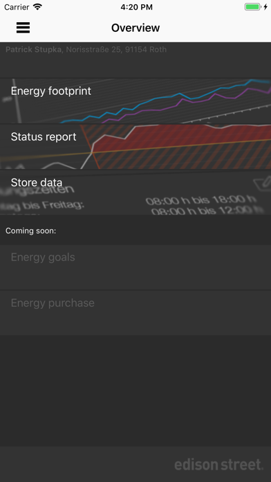 Warning & Analysis APP Screenshot