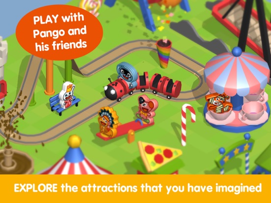 Pango Build Amusement Park iPad app afbeelding 3
