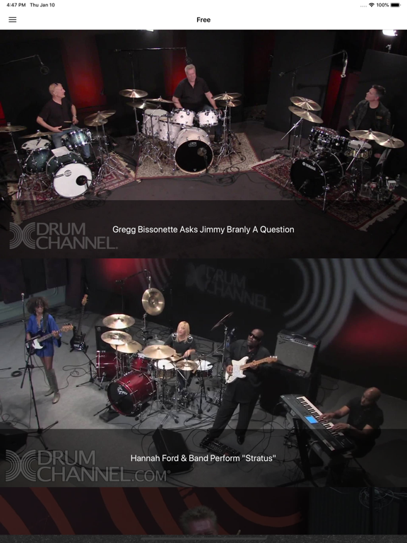 Screenshot #5 pour Drum Channel TV