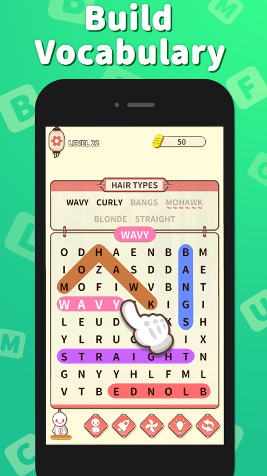 #2. Ring of Words - Search Games (iOS) 由: Stellars