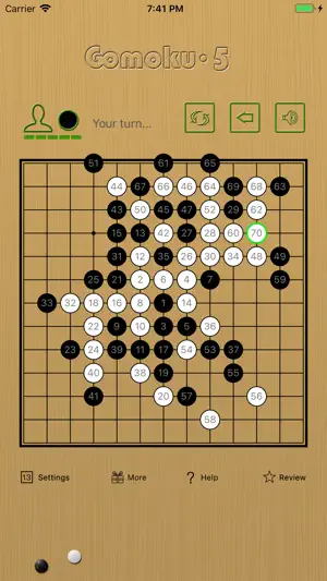 Gomoku∙5 - line five in a row screenshot 2