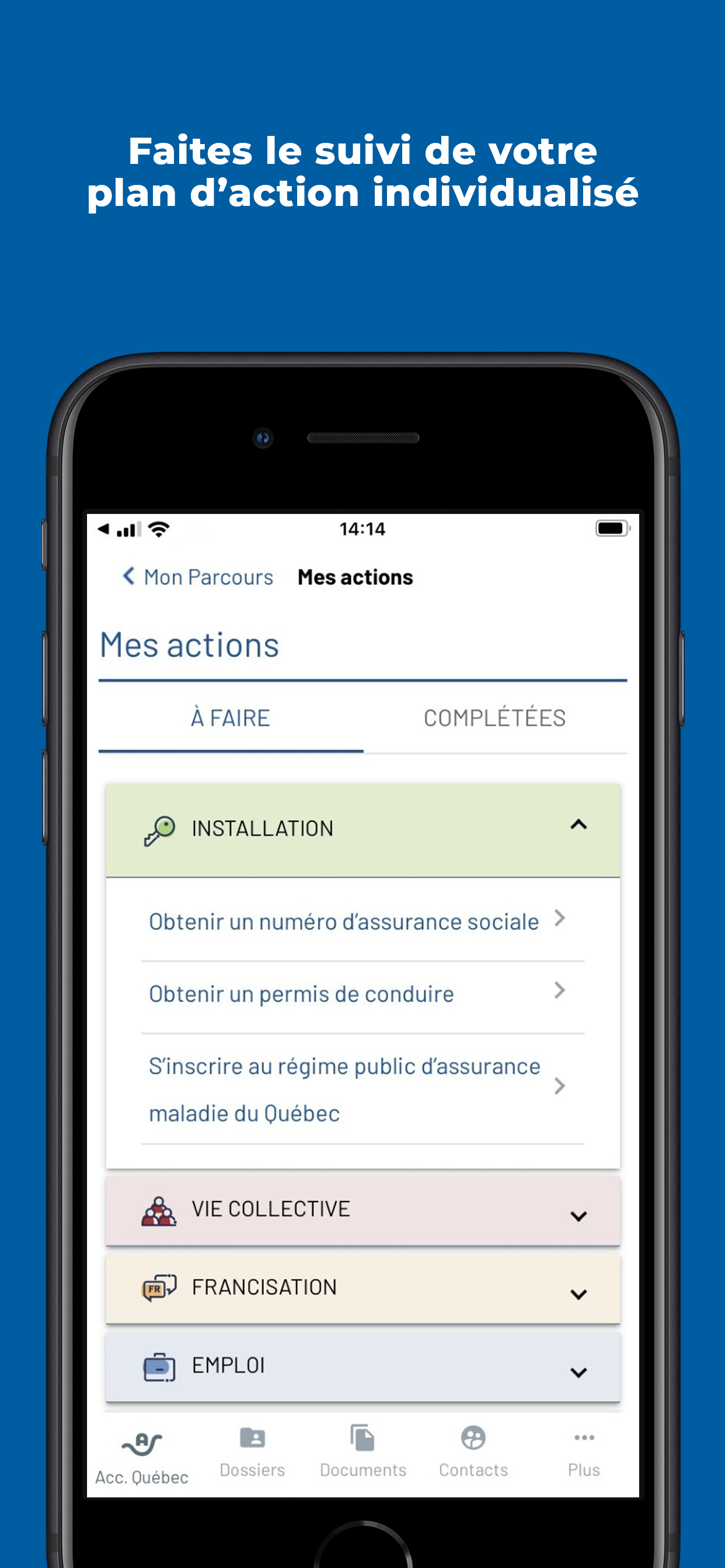 Accompagnement Québec