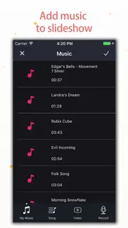 slideshow with music pro iphone screenshot 3