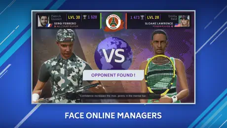 Tennis Manager Mobile