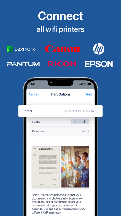 iPrint - Smart Air Printer App Screenshot