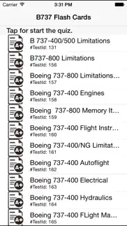 boeing 737-400/800 study iphone screenshot 1