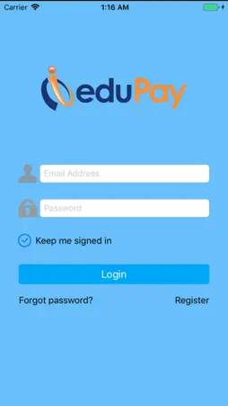 iEduPay screenshot 1
