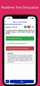 Maine CDL Permit Practice screenshot #5 for iPhone