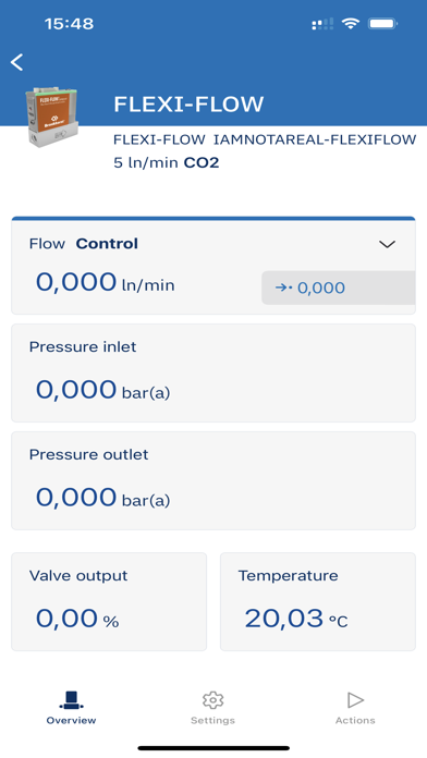 Bronkhorst FlowSuite 2 Screenshot