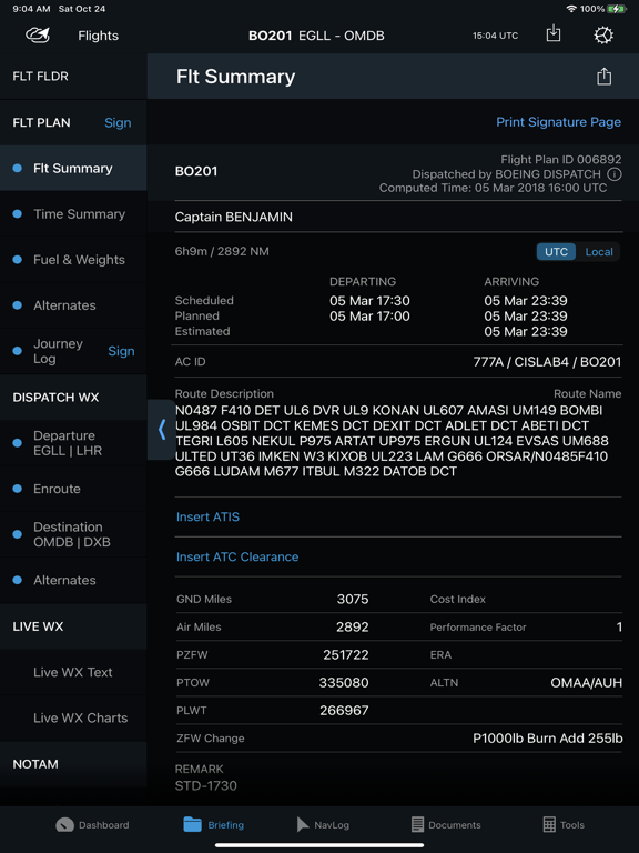 Screenshot #6 pour Jeppesen Aviator