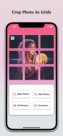 Game screenshot Photo Split - Grid Style Crop mod apk