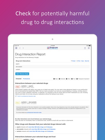 Drugs.com Medication Guideのおすすめ画像2