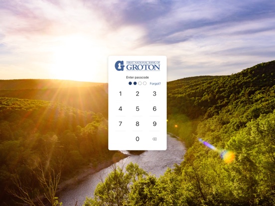 Groton Bank iPad screenshot 2 - Finance app