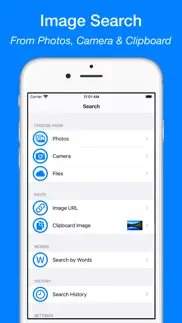 reverse image search app iphone screenshot 1