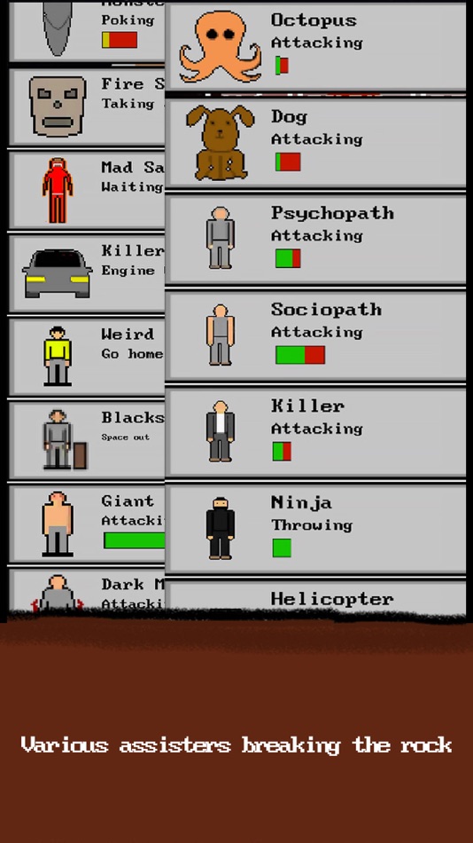 #3. Break The Rock: Clicker Game (iOS) 由: Seong Hun Jung